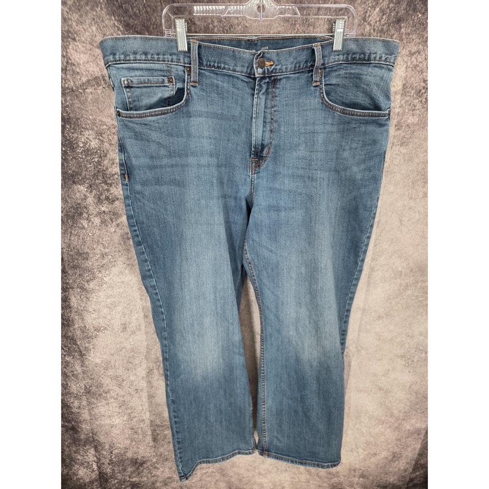 Old Navy Jeans Mens 42 X‎ 30 Blue Loose Fit Built In Flex Medium Wash Stretch
